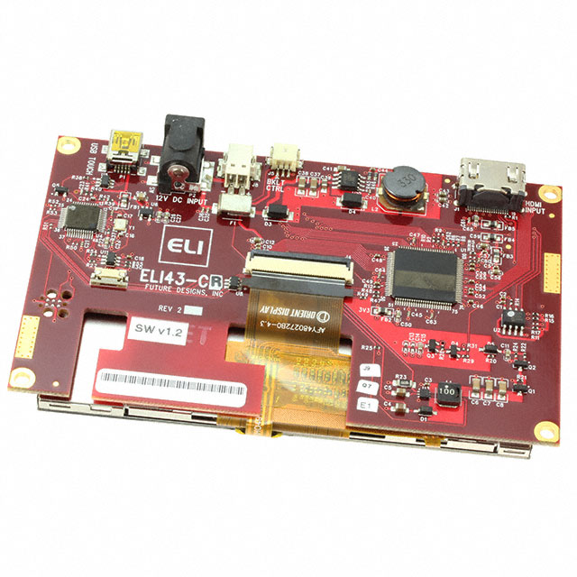 ELI43-CR Future Designs Inc.  Modules d'affichage - LCD OLED Graphic